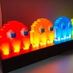 Wensprt Icons Light Playstation,LED Icons Lighting Light, 3 Light Modes - Music Reactive Game Room Neon Lighting, USB Powered Switch for PS5 Game Room (Eat beans) - Image 5