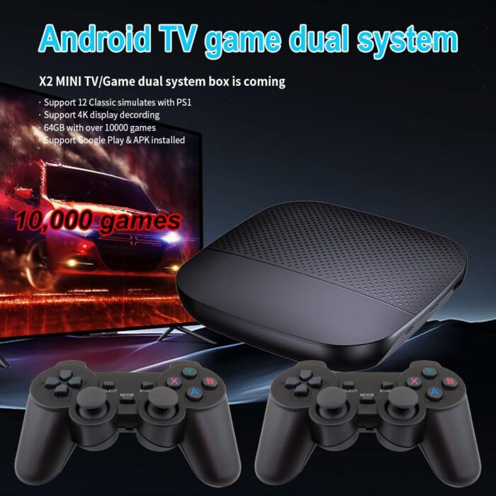 4K HD Retro Game TV Box: 35,000 Classic Games with 64GB/128GB Storage, 3D Video Game Console for Smart TVs - Image 2