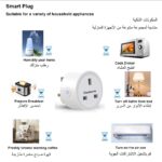 Redare Smart Plug,WiFi Plugs Alexa,16A Mini Outlet Compatible with Alexa and Google Home, Mini Socket with Remote & Voice Control with Electricity Statistics Timer Function, No Hub Required(2 pack ) - Image 7
