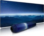 excovip Extended Gaming Mouse Pad XXL,Anti-Skid Mousepad Large Keyboard Mouse Pad Desk Mat with Stitched Edges 900x400mm 0139