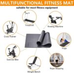 PROIRON Exercise Equipment Mat Bike Bicycle Trainer Floor Protector Mat High Density Fitness Gym Mat for Fitness & Exercise Equipment - Available in 3 Size Options - Image 6