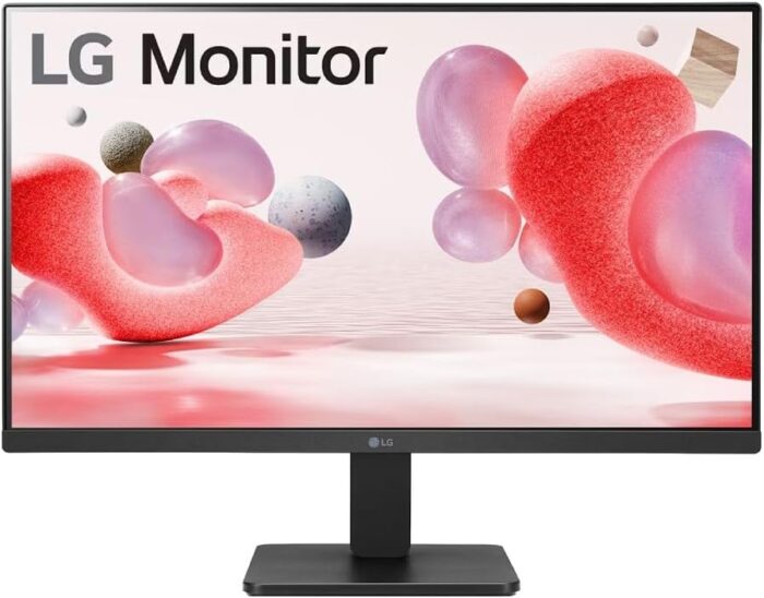 LG 24MR400-B 24 Inch IPS FullHD 100Hz Monitor with AMD FreeSync, HDMI, VGA – Black