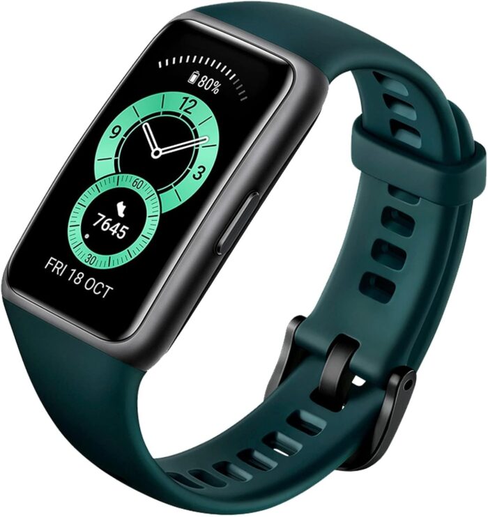 Huawei Band 6, All-Day Spo2 Monitoring, 1.47" Fullview Display, 2-Week Battery Life, Fast Charging, Heart Rate Monitoring, Sleep Tracking, 96 Workout Modes, Message Reminder - Forest Green - Image 5