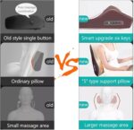 Toshionics Shiatsu Back & Neck Massager Cervical Spine Pillow Massager Neck Massager Pillow Neck Waist Shoulder Lumbar Back Body For Muscle Pain Relief, Chairs and Cars Cushion - Image 5