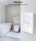 iMiNi Tuya Smart Wifi Touch Light Wall Switch 170-240V with Alexa Google Home (3 Gang, White) - Image 6