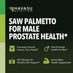 Havasu Nutrition Gluten Free Non-GMO Saw Palmetto Supplement for Prostate Health - 100 Capsules - Image 3