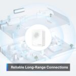 Tapo TP-Link Smart Hub with Built-in Chime, REQUIRES 2.4GHz Wi-Fi, Reliable Long-Range Connections with Sensors, Sub-1G Low-Power Wireless protocol, Connect with up to 64 smart devices. H100 - Image 4