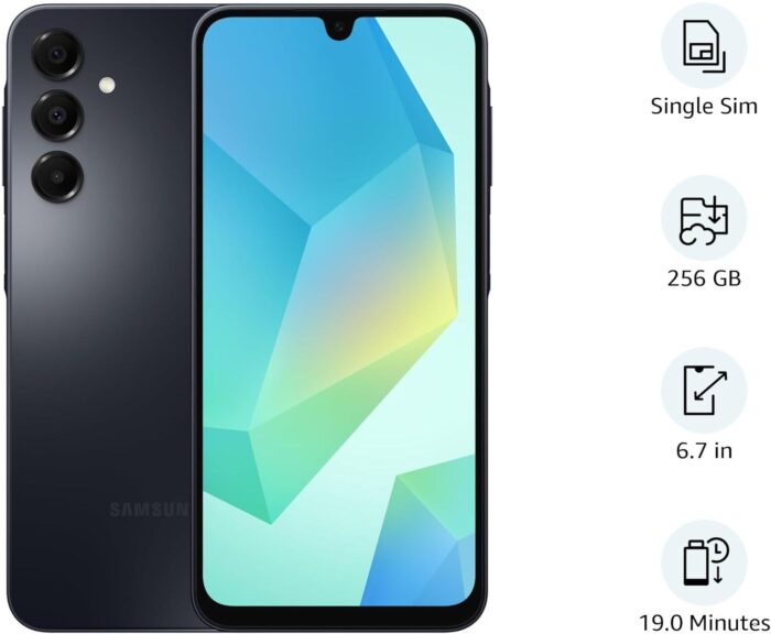 Samsung Galaxy A16 LTE 8GB RAM 256GB Storage Blue Black Android Smartphone - Blue Black - Image 2