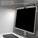 Dpofirs Computer Screen Monitor Lamp, PC Monitor Light Bar, e-Reading LED Lamp with Stepless Dimmable, Touch Control, Quick Reading Mode, 3 Color Temperature Adjustment, Timer 60min Off (White) - Image 3
