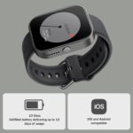 CMF BY NOTHING Watch Pro Smartwatch,1.96'' AMOLED Display, IP68 Water Resistant Multi-System GPS Fitness Tracker with Health Monitoring, 13Day Battery Life, Black Grey - Image 7