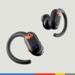 Skullcandy Push ANC Active Wireless Bluetooth In-Ear Earphones with Microphone, 58 Hours Runtime, IP67 Waterproof, Wireless Charging, Compatible with iPhone and Android – True Black - Image 2