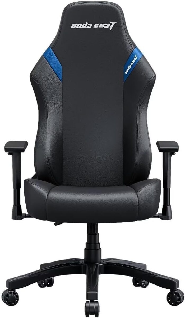 Anda Seat Luna L Gaming Chair - black&blue PVC - Image 2