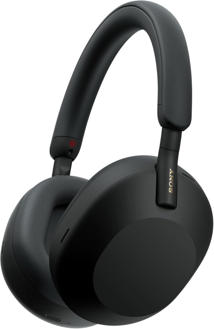 Sony WH-1000XM5 Noise Cancelling Wireless Headphones, Hi-Res Audio, Best Phone Call Quality, 30 Hours Battery Life, Wearing Detection, Alexa Voice Assistant, Black, UAE Version - 1-Year warranty - Image 3