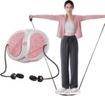 360° Rotating Waist Toning Disc | Adjustable Fitness Twister for Core Workout & Belly Fat Burn | Non-Slip Balance Board, Home Gym Equipment for Women/Men