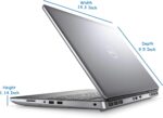 Dell Precision 7550 Workstation Laptop Pc, Fhd Non-Touch, Intel Core I7-10850H Processor, 32Gb Ram, 512Gb Nvme Ssd, Hdmi, Thunderbolt, Nvidia Quadro T1000 4Gb Gddr6, Windows 10 Pro (Renewed) - Image 5
