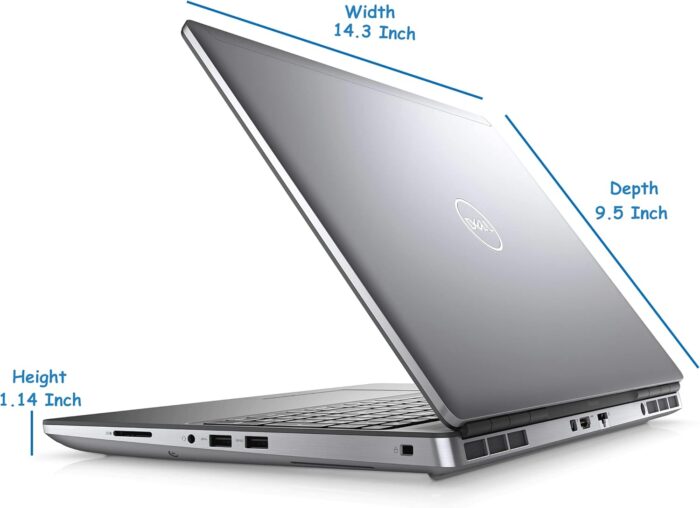 Dell Precision 7550 Workstation Laptop Pc, Fhd Non-Touch, Intel Core I7-10850H Processor, 32Gb Ram, 512Gb Nvme Ssd, Hdmi, Thunderbolt, Nvidia Quadro T1000 4Gb Gddr6, Windows 10 Pro (Renewed) - Image 5