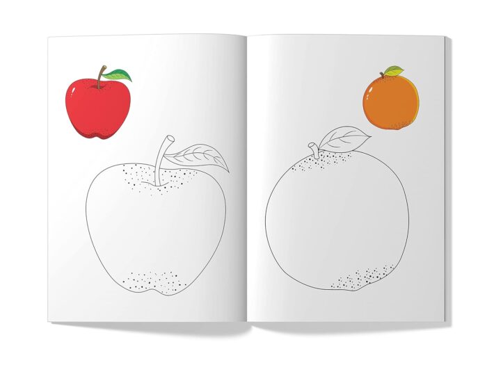 Wonder House Books Little Artist Series Fruits : Copy Colour - Image 5