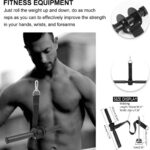 Morwealth Forearm Wrist Roller Blaster Exercise Trainer Weight-Bearing Wider Nylon Straps Arm Strength Training Fitness Equipment Anti-Slip Home Gym Workout - Image 2