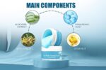J Skin Beauty HYDRA MOIST Ice Water Sleeping Mask, 300g Fast absorbing.With cooling effect - Image 2