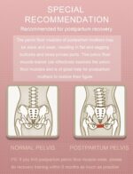 Thigh Master, Inner Thigh Workout Exerciser Toner, Hip &Pelvic Floor Strengthening Device for Women, Trainer for Women Postpartum Rehabilitation Workout Equipment for Home Gym Yoga Sport Weight Loss - Image 3