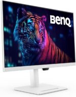 BenQ GW3290QT 31.5” 2560x1440 QHD IPS USB-C Ergo Eye-Care Monitor, Noise Filter Speakers, Noise Cancellation Mic, Optional Base Cover GC01 with Functions, Daisy Chain, Height Adjustment - Image 5