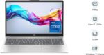 HP Laptop 15-fd0111ne, 15.6" Full HD Display, Intel® Core™ i7-1255U, 16GB RAM, 512GB SSD, Intel® Iris® Xe Graphics, Windows 11 Home, Keyboard English/Arabic, Natural silver [B21RHEA] - Image 2