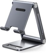 UGREEN Phone Stand Aluminum Ultra Stable Mobile Stand Adjustable Foldable Mobile Holder Desktop Phone Holder Compatible with All Devices up to 7.9'' Fit for iPhone 16 Pro Max Galaxy S25 Ultra S24 S23 - Image 9