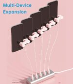 ELECDON Auto-clicker Device for Mobile Phone and Tablet Computer Screen, Simulated Finger Clicking USB Simulator for Gaming, Shopping, Giving a Like in Tiktok, Lightning Deal, Live Broadcasts (Pink) - Image 6