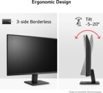 LG 27MR400-B Monitor PC 27" [27] 1920 x 1080 Pixel Full HD Nero (27 FHD IPS 100HZ MNTR 1920X1080 - 16:9 5MS 1300:1 HDMI/VGA/HEADPHO) - Image 5