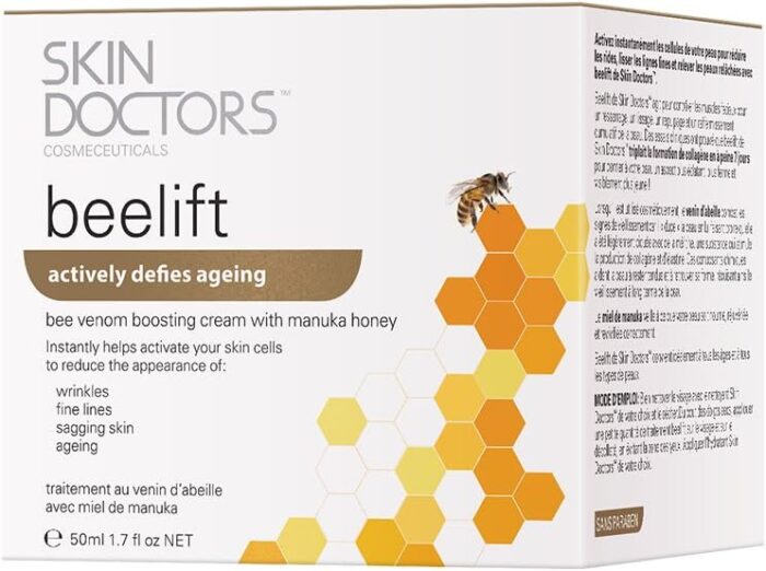 Skin Doctors Beelift | Age-defying Skincare | Bee Venom | Manuka Honey & Royal Jelly | Collagen Boosting | Smooths Fine lines I Paraben Free | 50ml - Image 2