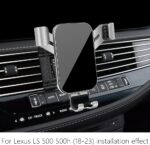 LUNQIN Car Phone Holder for Lexus LS 2018 2019 2020 2021 2022 2023 2024 2025 500 500h 500F Auto Interior Accessories Best Cell Phones Mount Cellphone Mobile Cradle Charging Navigation Bracket Stand - Image 2