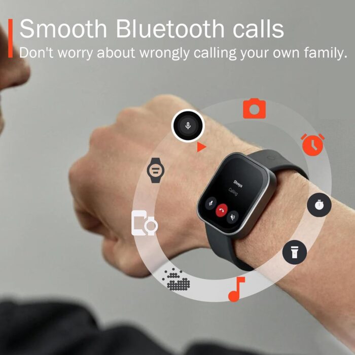 CMF BY NOTHING Watch Pro Smartwatch,1.96'' AMOLED Display, IP68 Water Resistant Multi-System GPS Fitness Tracker with Health Monitoring, 13Day Battery Life, Black Grey - Image 5