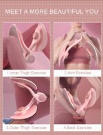Thigh Master, Inner Thigh Workout Exerciser Toner, Hip &Pelvic Floor Strengthening Device for Women, Trainer for Women Postpartum Rehabilitation Workout Equipment for Home Gym Yoga Sport Weight Loss - Image 4