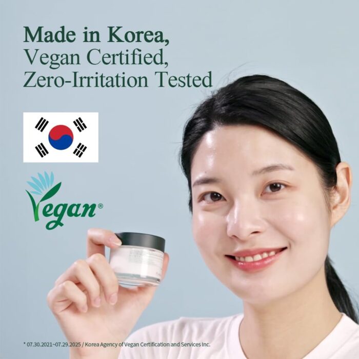 [PKY] Pyunkang Yul Calming Moisture Nourishing Cream Instantly Soothes Sensitive Skin, Face Moisturizer for Healthy Skin Vitality with Collagen, Vegan, Korean Skincare (1.69 Fl. Oz, 50ml) - Image 8