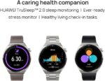 HUAWEI WATCH GT 3 Pro Smartwatch - Fitness Tracker and Health Monitor with Heart Rate, ECG & Blood Oxygen Monitoring - Long Lasting Battery Up to 2 Weeks - Sapphire Watch Dial - Bluetooth - 46" Black - Image 12