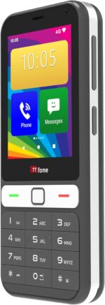 TTfone TT280 – Simple 4G Dual SIM Bar Phone with Android, 2.8" Touchscreen Pay As You Go Smartphone (with USB Cable) - Image 8
