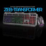 Zebronics Zeb-Transformer Gaming Keyboard and Mouse Combo (USB, Braided Cable) - Image 2