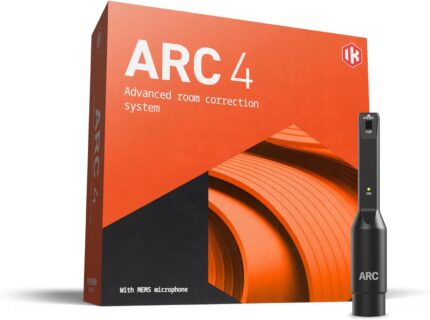 IK Multimedia ARC 4. Advanced room correction software plug-in and measurement microphone