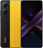POCO X7 Pro Yellow 12GB RAM 512GB 5G Mobile | Mediatek Dimensity 8400-Ultra | 1.5K 120Hz AMOLED curved display | 50MP main camera with OIS | IP68 | 5110mAh battery with 90w Hypercharge