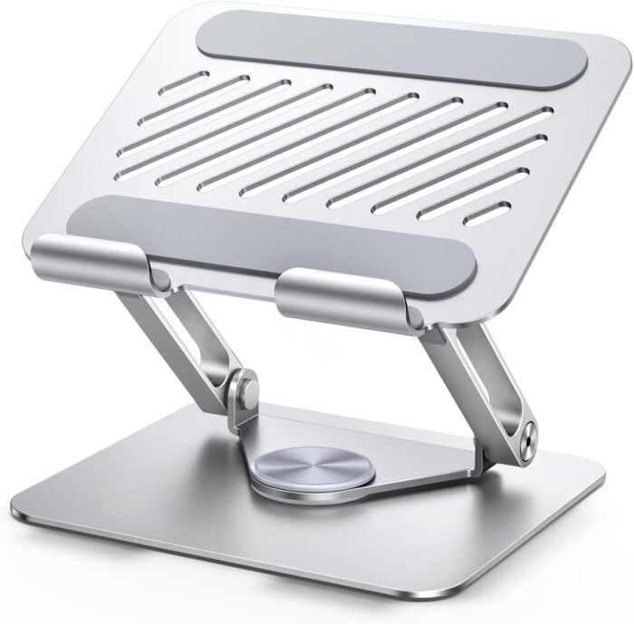 UGREEN iPad Stand 360° Rotation Stable Dual Rod Adjustable Tablet Stand for Desk Tablet Holder Mobile Phone Holder Compatible with iPad Pro/Air Galaxy Tab/iPhone 16, S25 Ultra, All 4-13'' Devices - Image 9