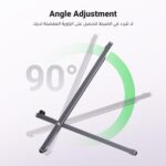 UGREEN Cell Phone Stand Portable Mobile Stand Adjustable iPhone Holder for Desk Foldable Adjustable Viewing Angle Stable Alloy Metal Mobile Holder Fit for All Phones iPhone 16 Pro Max S25 Ultra - Image 5