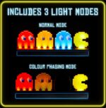 Wensprt Icons Light Playstation,LED Icons Lighting Light, 3 Light Modes - Music Reactive Game Room Neon Lighting, USB Powered Switch for PS5 Game Room (Eat beans) - Image 4
