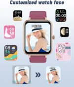 GRV Smart Watch Answer Dial Call,Smart Watches for Women Men with Heart Rate Monitor,Step Counter,Sleep Tracker,Sports Fitness Tracker Watch Call SMS Notification Smartwatch for Android iOS Phone - Image 2