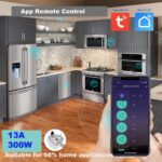 UanTii Tuya WiFi Smart Power Strip Surge Protector Smart Power Extension with USB 20W Type C Port,Timing Schedule App Remote Control Works with Alexa and Google Home (UK) - Image 3