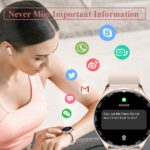 Alliget Smart Watch with Earbuds, 3 in 1 Bluetooth Smartwatch, 1.39" HD IPS Screen Smartwatch for Men Women, Fitness Tracker Long Time Standby Men Women Sports Smart Watch (Pink) - Image 7