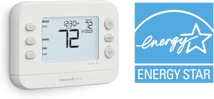 New! Honeywell Home Smart Thermostat, Conventional/Heat Pump Compatibility, WiFi Thermostat for Home, X2S, Gray - Image 2