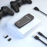 SHEPUDRUC Wireless Retro Handheld Game Console, Game Console Stick Built-in 20000+ Plug-and-Play Video Games, Equipped with 18 Simulators, 4K HDMI Output and Dual 2.4G Controller（50GB Memory Card） - Image 8