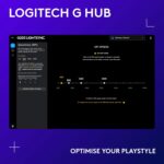 Logitech G203 2nd Gen Wired Gaming Mouse, 8,000 DPI, Rainbow Optical Effect LIGHTSYNC RGB, 6 Programmable Buttons, On-Board Memory, Screen Mapping, PC/Mac Computer and Laptop Compatible - Black - Image 5
