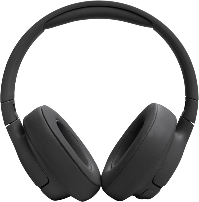 JBL Tune 720BT Wireless Over-Ear Headphones, Pure Bass Sound, Bluetooth 5.3, 76H Battery, Hands-Free Call, Multi-Point Connection, Foldable, Detachable Audio Cable - Black, JBLT720BTBLK - Image 4