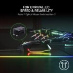 Razer Basilisk V3 Customizable Ergonomic Gaming Mouse: Fastest Mouse Switch, Chroma RGB Lighting 26K DPI Optical Sensor 11 Programmable Buttons HyperScroll Tilt Wheel - Classic Black - Image 7